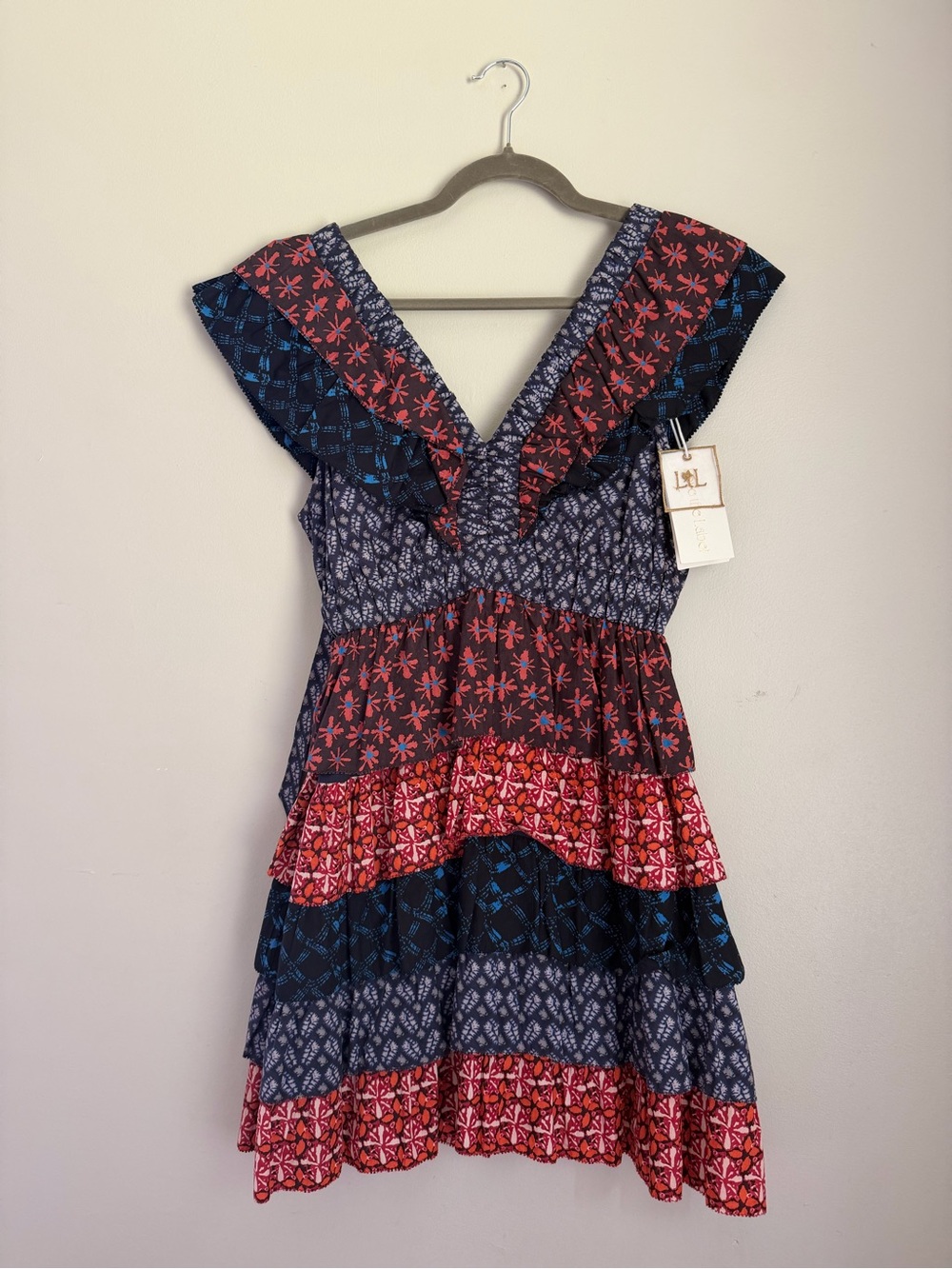 NWT Love the Label Layla Medley Mixed Print Dress